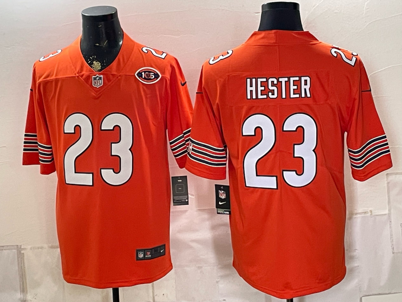 Men 2026 Chicago Bears #23 Hester orange Nike Limited NFL Jersey 0903005->chicago bears->NFL Jersey